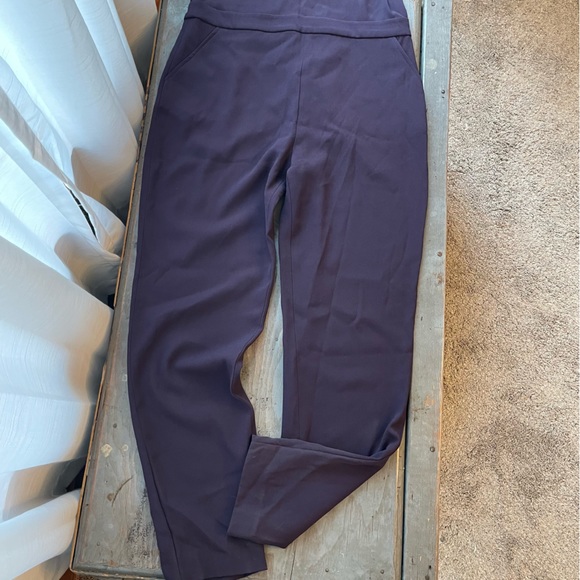 Babaton plum color sleeveless jumpsuit | size 0 - Picture 4 of 10
